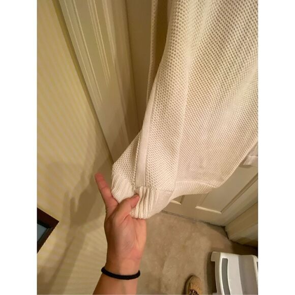 Rag & Bone cotton white sweater size small - Picture 5 of 6